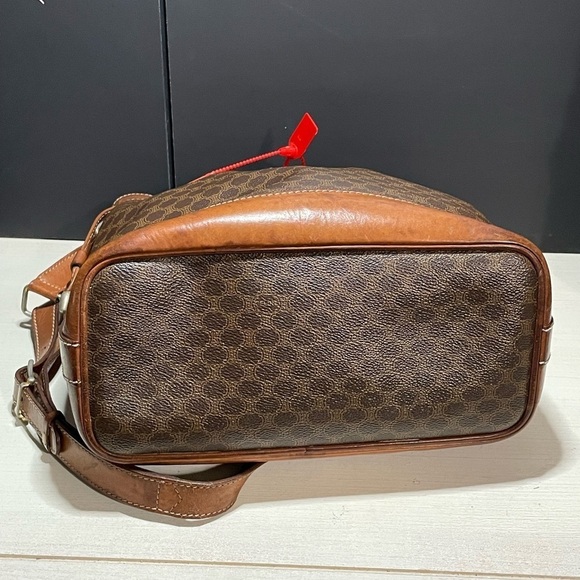 CELINE bag Macadam Leather Bucket Bag 100% Authentic CELINE BAG Celine Paris 🔥 - Picture 13 of 16